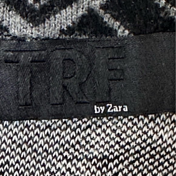 TRF by Zara Ruana Oversized Boho Southwestern Style Open Cloak Shawl Wrap Size M - Picture 8 of 12